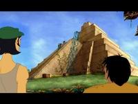 une photo d'Ã©cran de Les Chevaliers de Baphomet 2 - Les Boucliers de Quetzalcoalt sur Sony Playstation